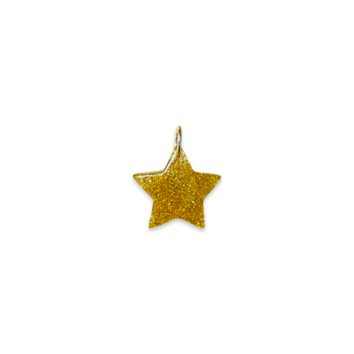 Small Glitter Star Pendant
