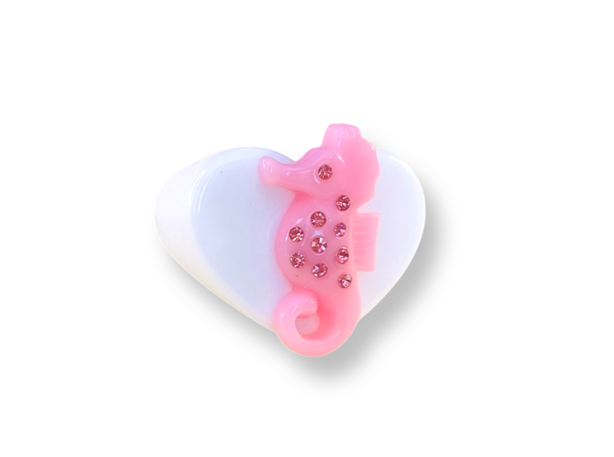 Sea Horse Heart Ring