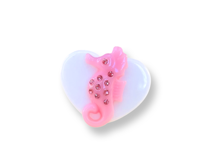 Sea Horse Heart Ring