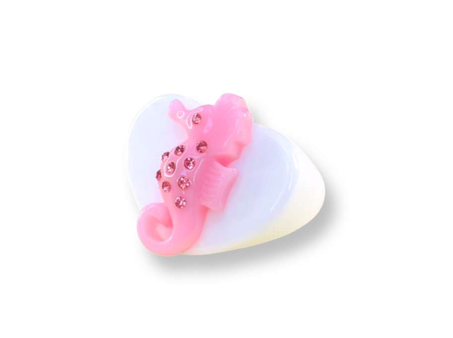 Sea Horse Heart Ring