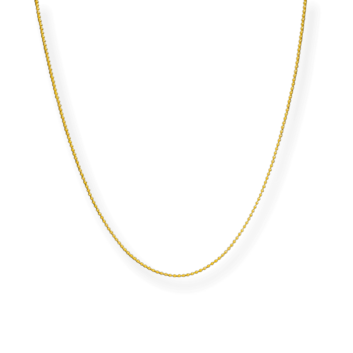 14K Gold Filled Ball Chain Necklace