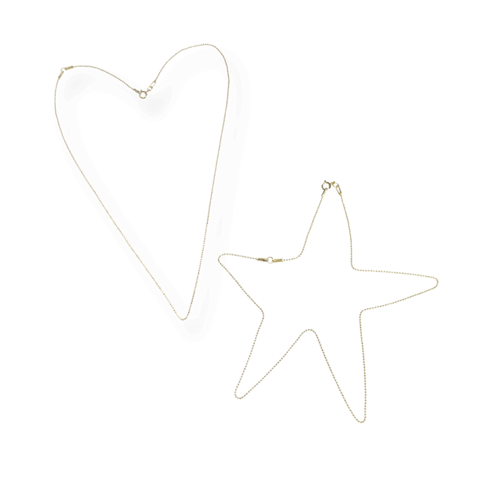 14K Gold Filled Ball Chain Necklace