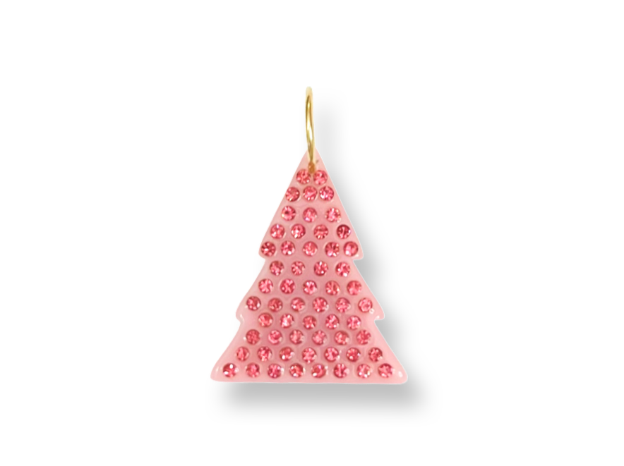 Crystal Pine Tree Pendant