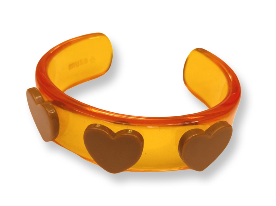 Classic Heart Wide Cuff