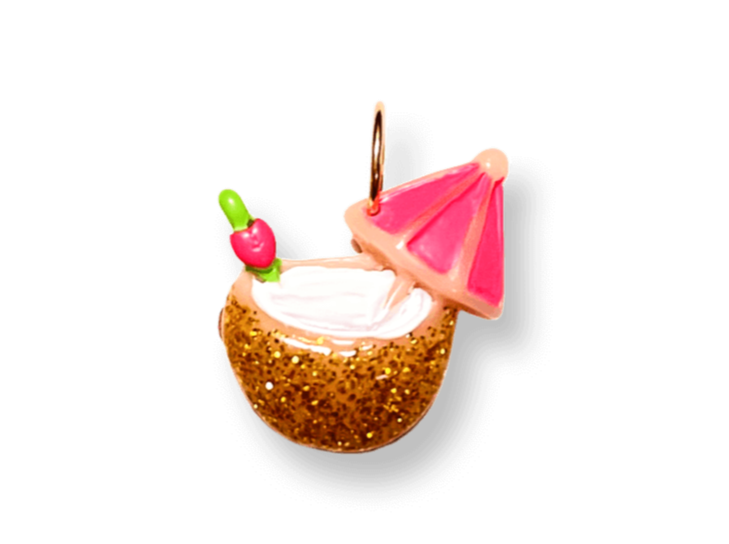 Coconut Drink Pendant