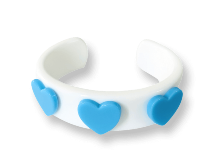 Classic Heart Wide Cuff