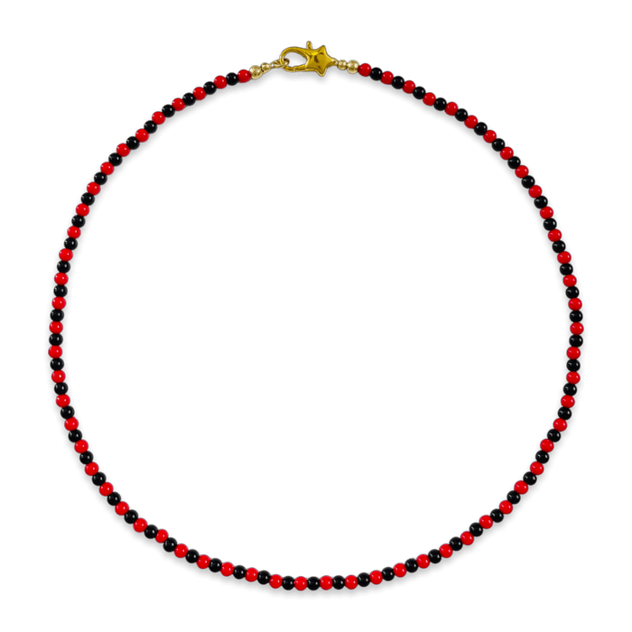 Mixed Acrylic Bead Necklace