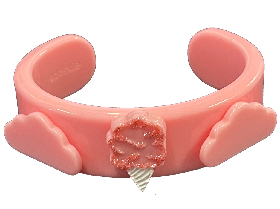 Cotton Candy Wide Cuff Bracelet