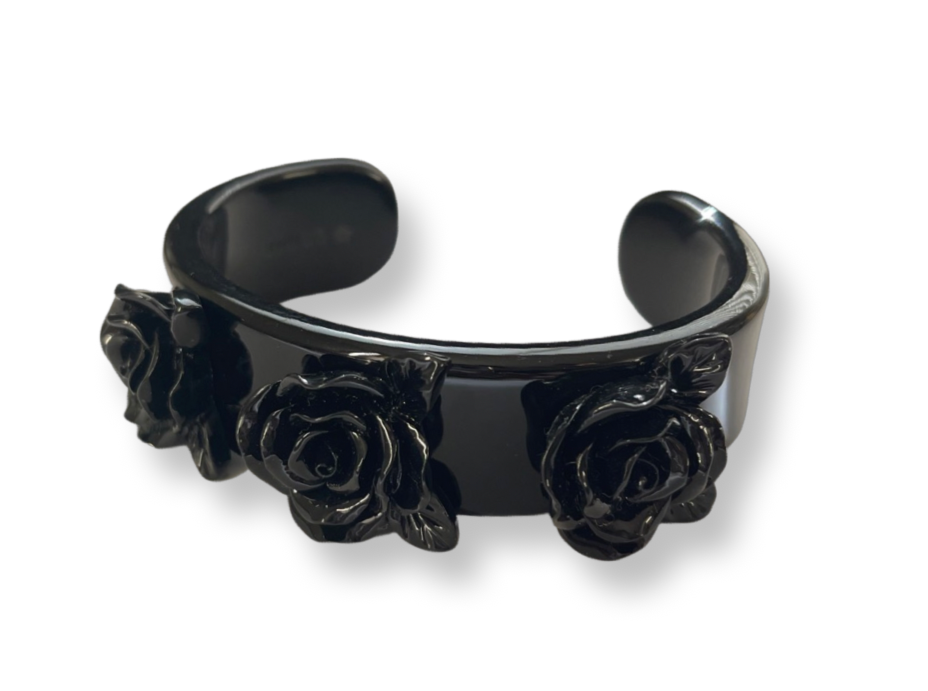 Medium Rose Wide Cuff