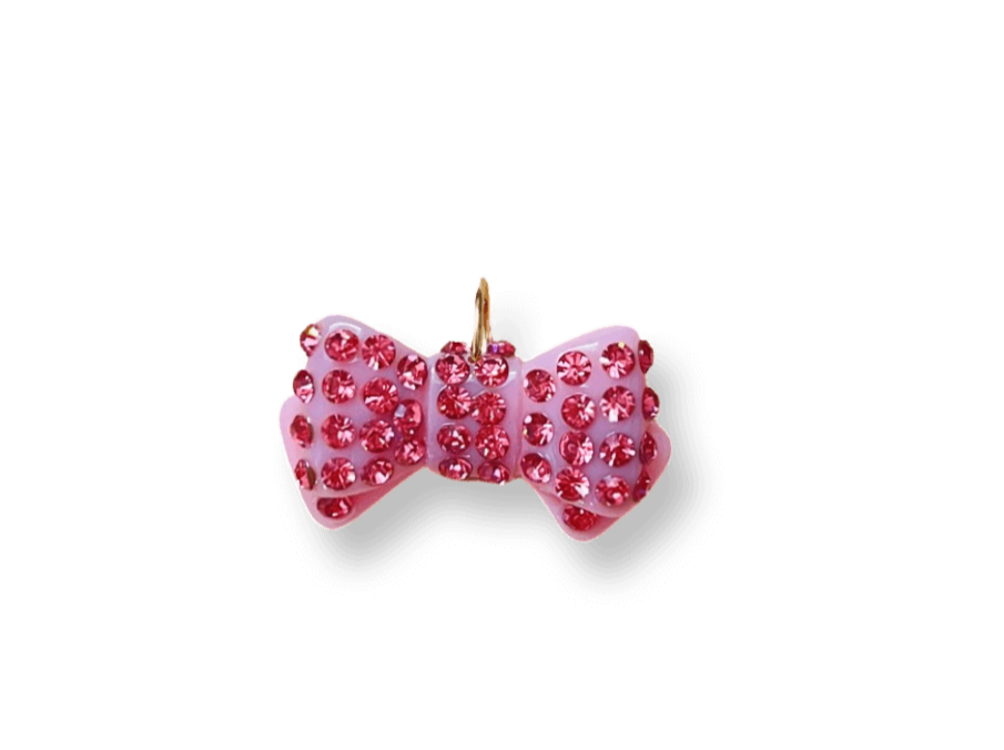 Crystal Bow Pendant
