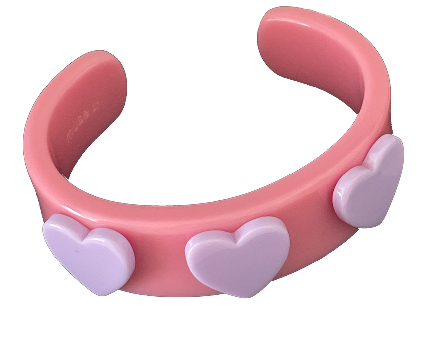 Classic Heart Wide Cuff