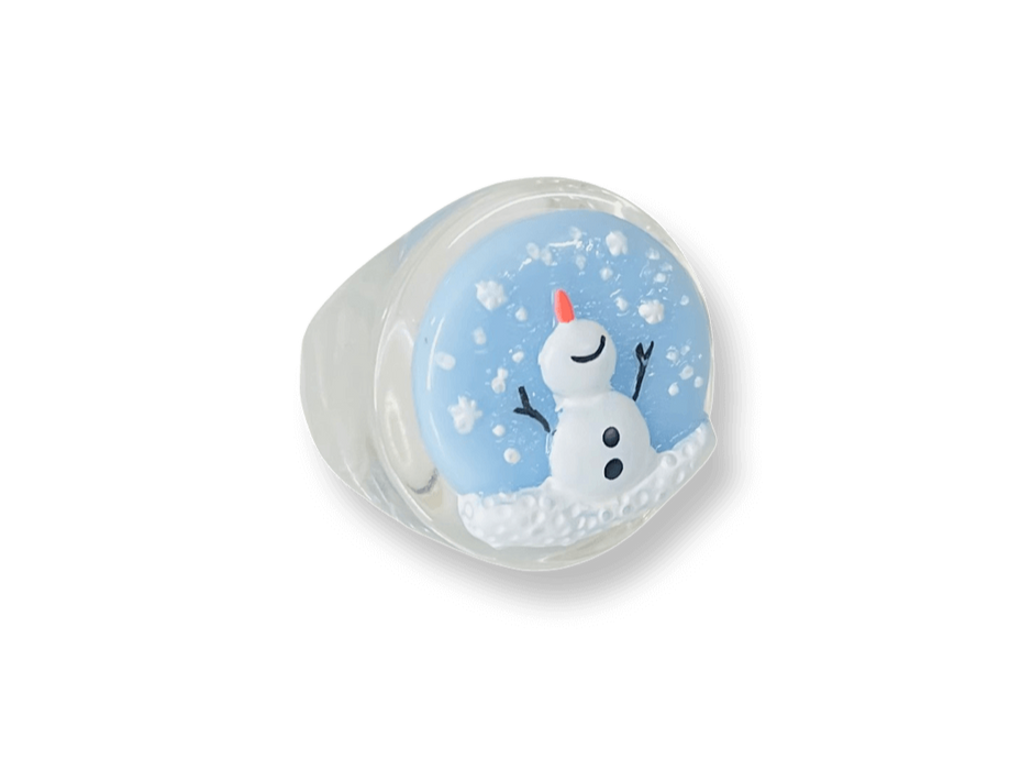 Snowman Circle Ring
