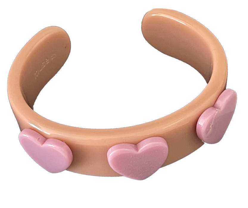 Classic Heart Wide Cuff