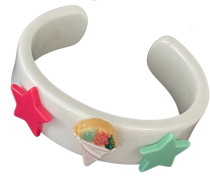 Rainbow Uni-cone Wide Cuff