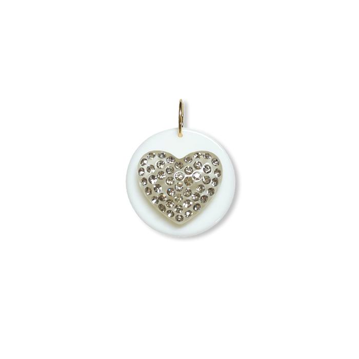 Heart Circle Pendant