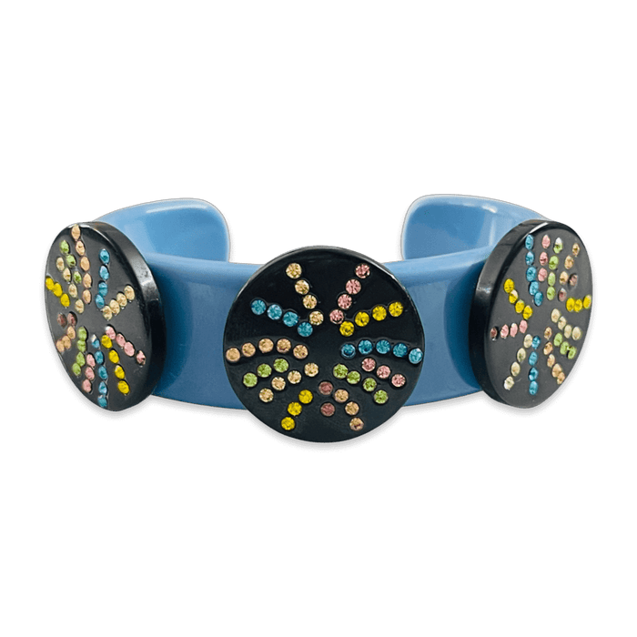 Firework Wide Cuff Bracelet