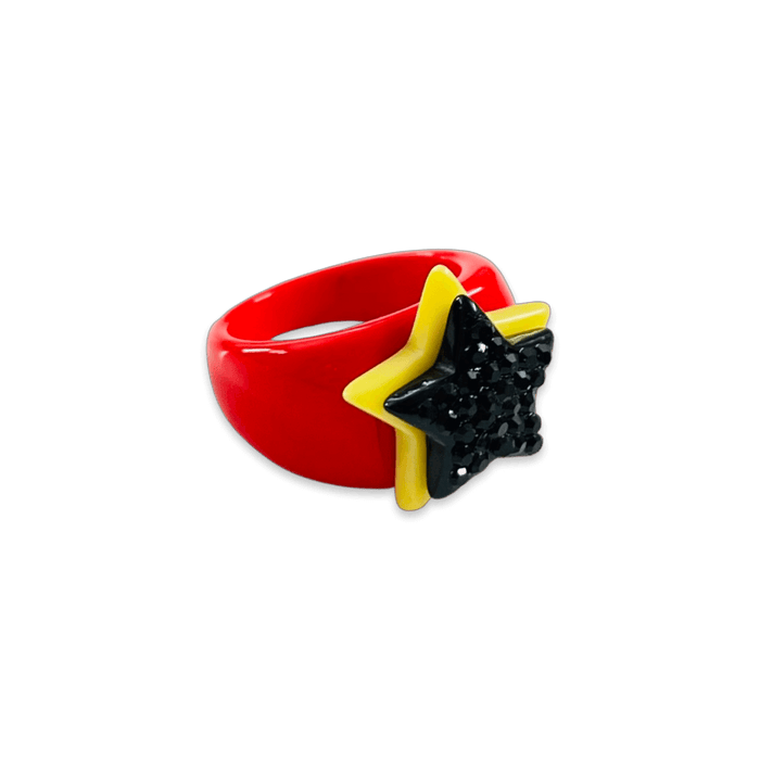 Stacked Star Classic Ring