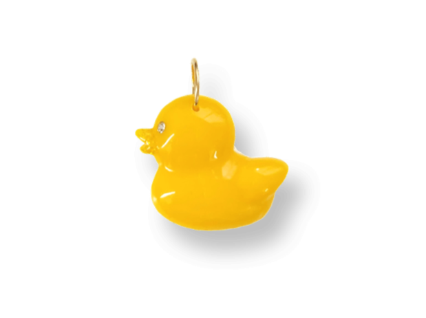 Crystal Duck Pendant