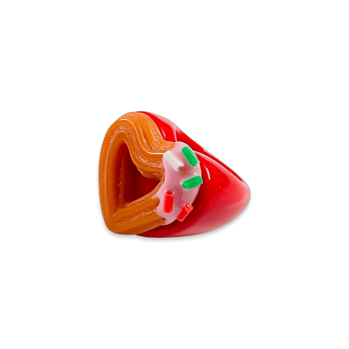 Sprinkle Churro Heart Ring