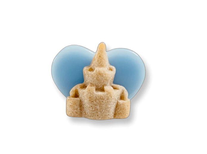 Sand Castle Heart Ring