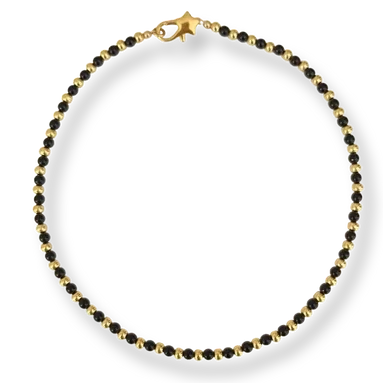 Beaded Gold and Color Necklace