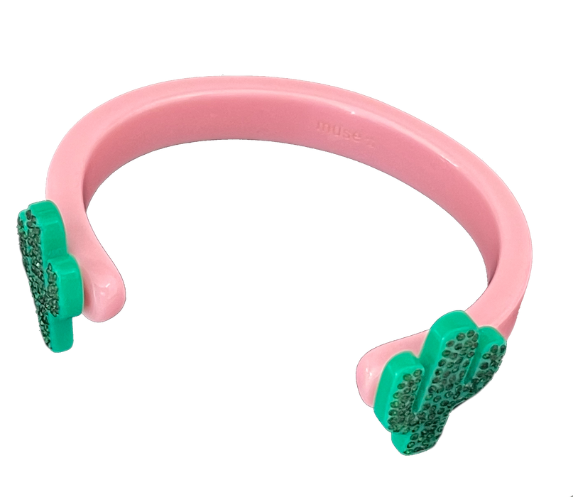 Cactus Thin Cuff Bracelet