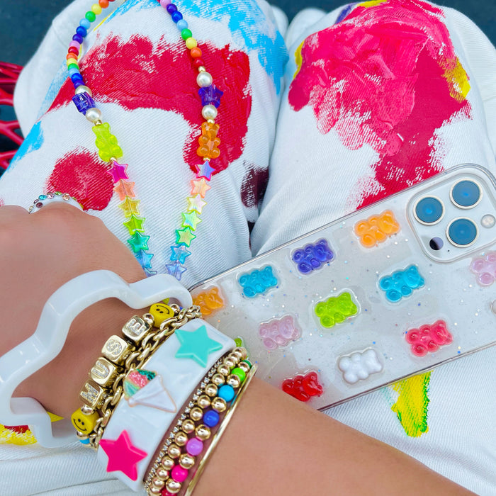 Frankly Cute Shell Phone Charm Collab with Shelby Joy Frank