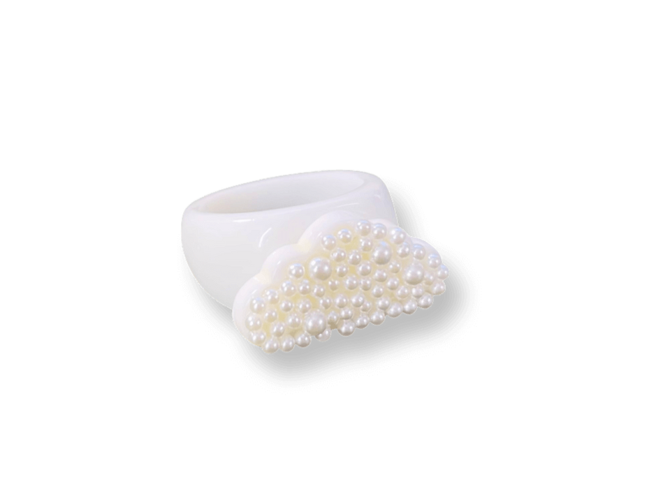 Pearl Cloud Ring