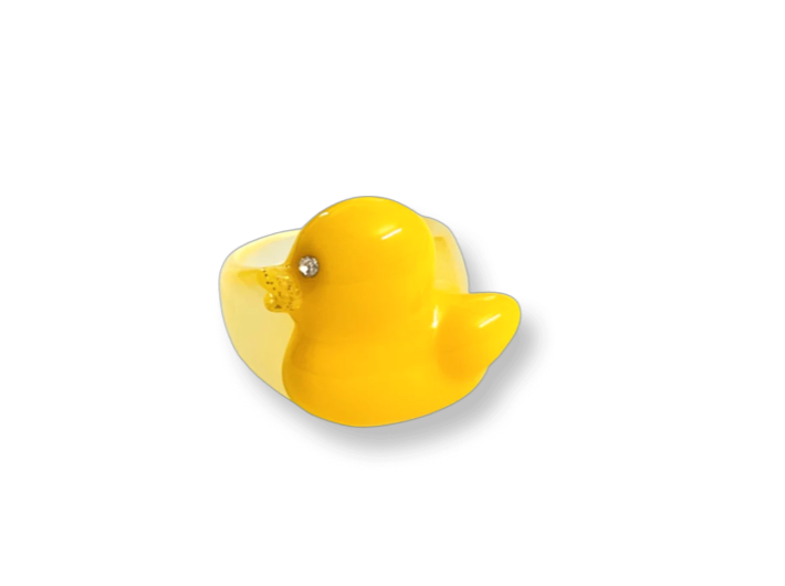 Crystal Duck Ring
