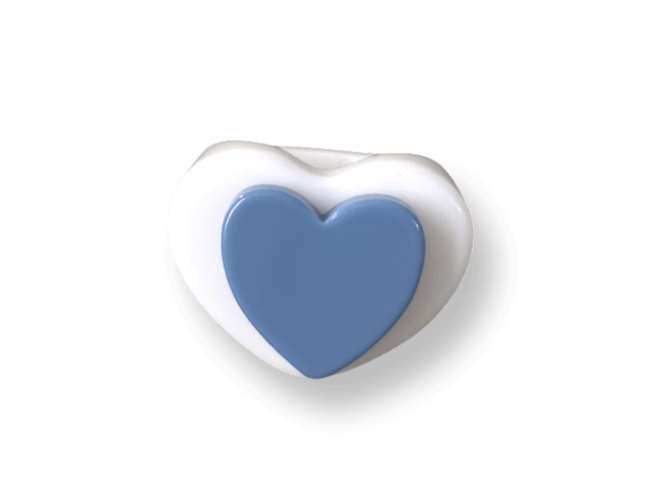 I Heart Denim Summer Days Ring