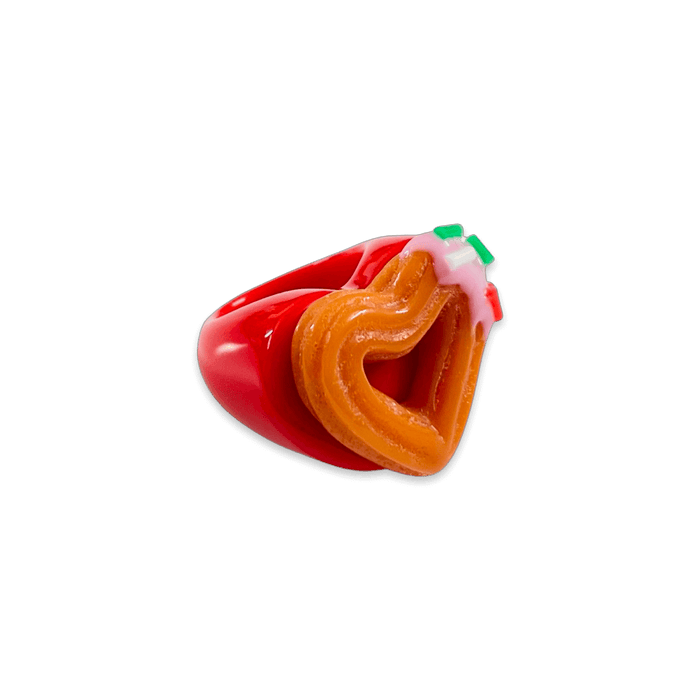 Sprinkle Churro Heart Ring