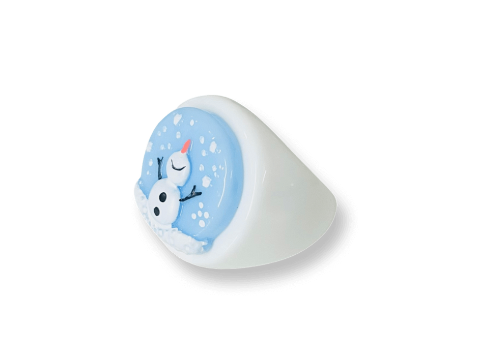 Snowman Circle Ring