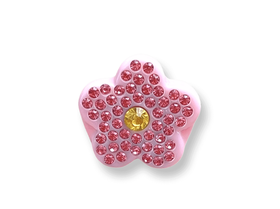 Crystal Daisy Flower Ring