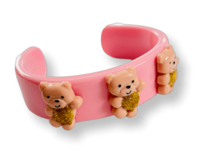 Teddy Bear Wide Cuff