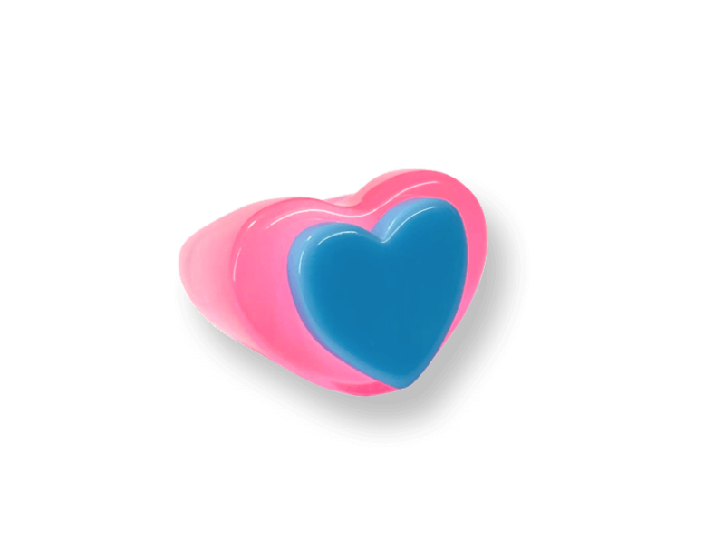 I Heart Neon Lights Ring