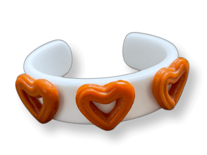 Plain Churro Wide Cuff