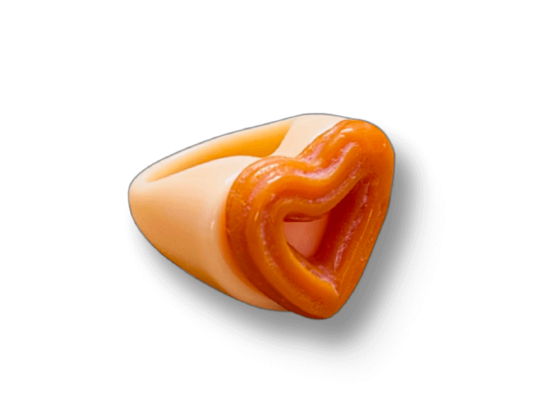 Plain Churro Heart Ring