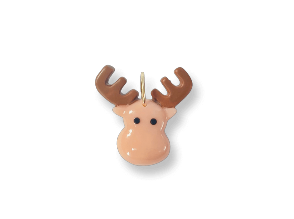 Crystal Moose Pendant