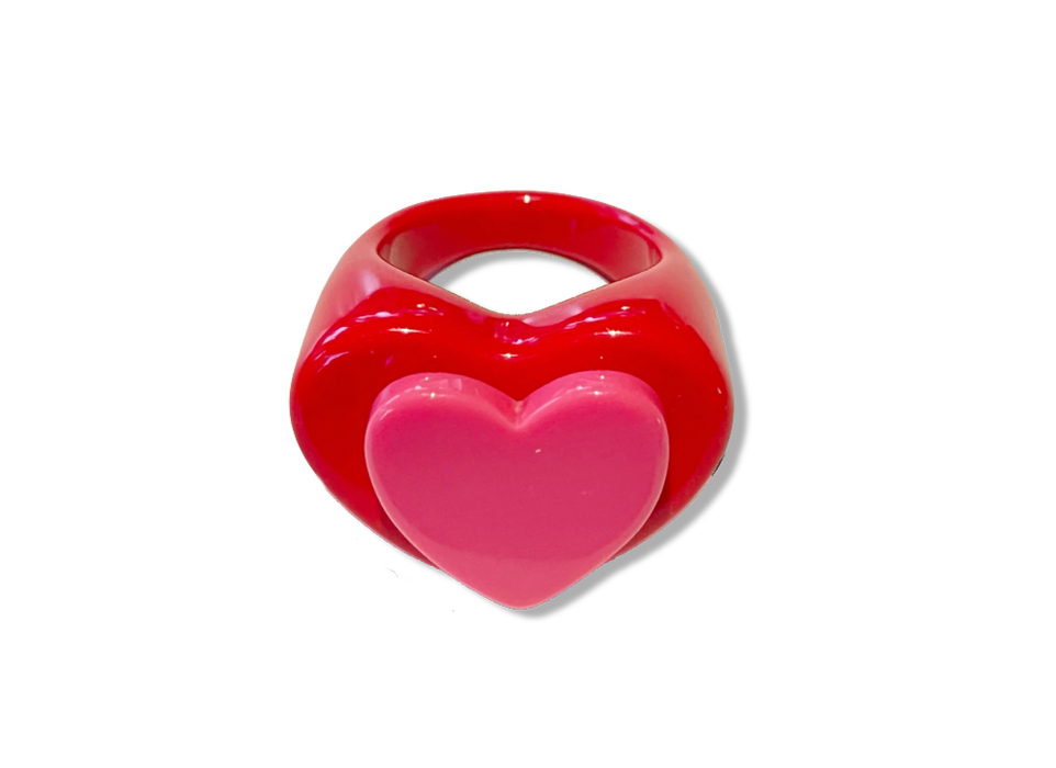 I Heart Fuchsia Cherry