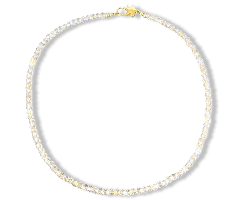 AB Crystal Beaded Necklace