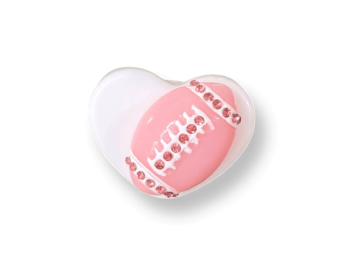 Heart Football Ring