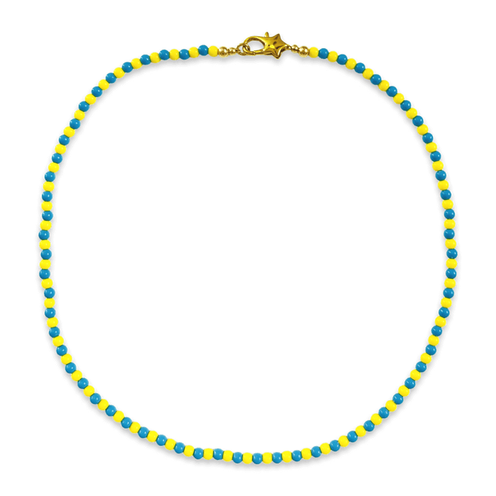 Mixed Acrylic Bead Necklace