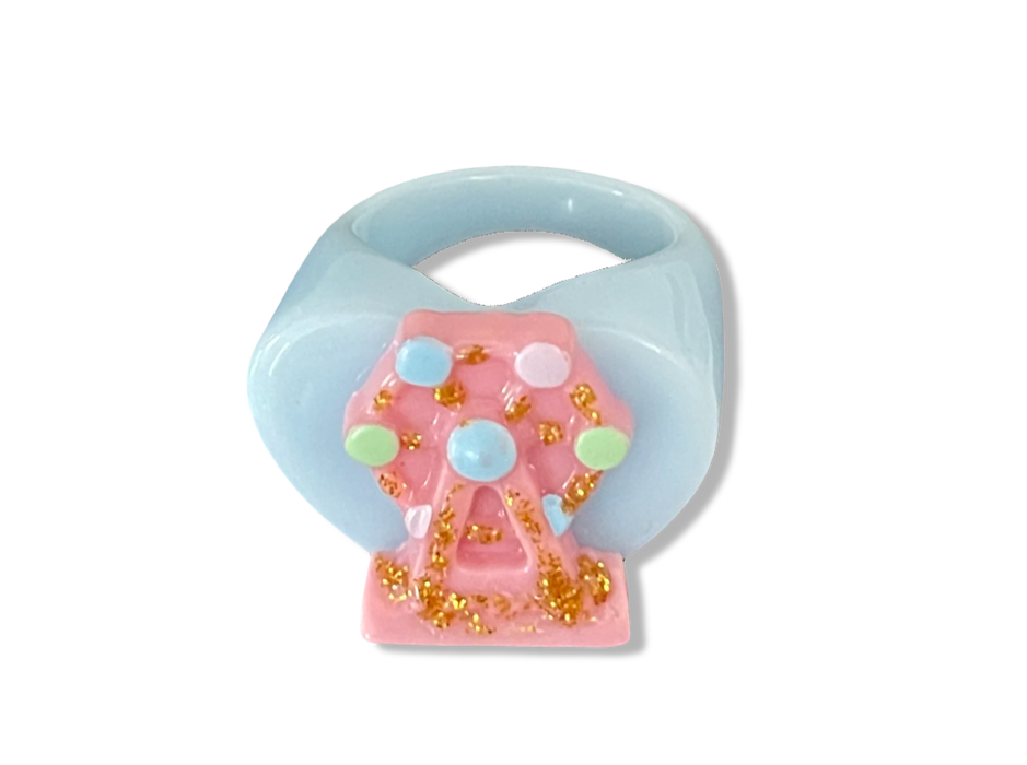 Ferris Wheel Heart Ring