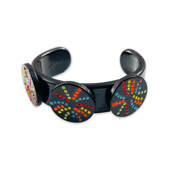 Firework Wide Cuff Bracelet