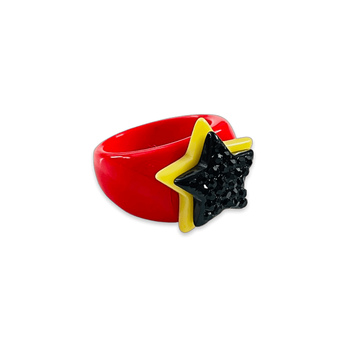 Stacked Star Classic Ring