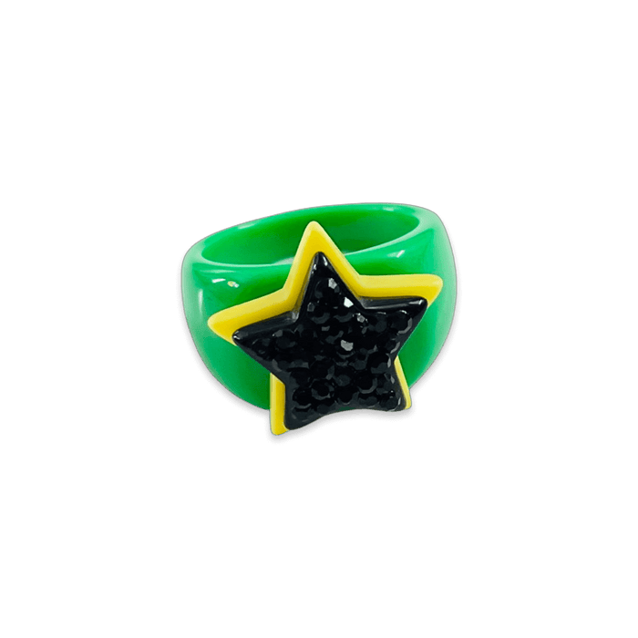 Stacked Star Classic Ring
