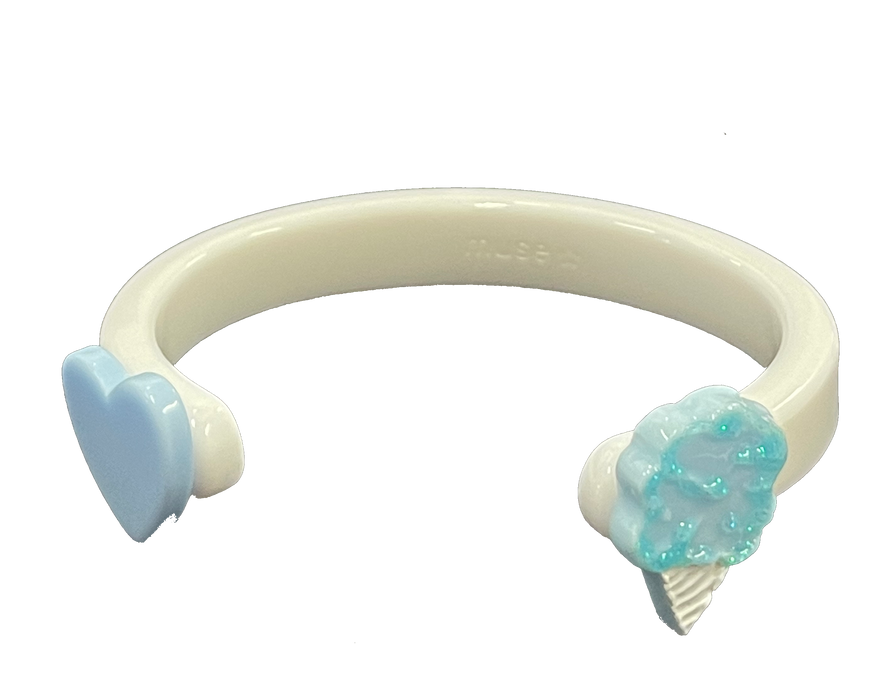 Cotton Candy Floating Cuff Bracelet