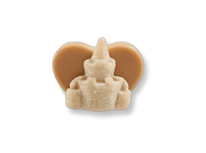 Sand Castle Heart Ring