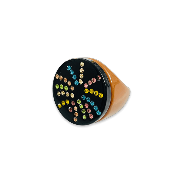 Firework Crystal Ring