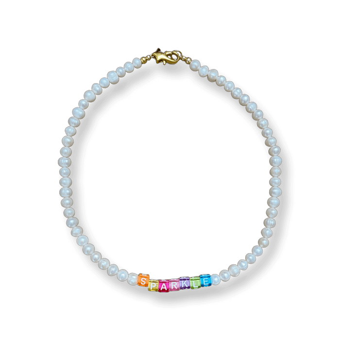 Pearl Custom Name Necklace (more styles)